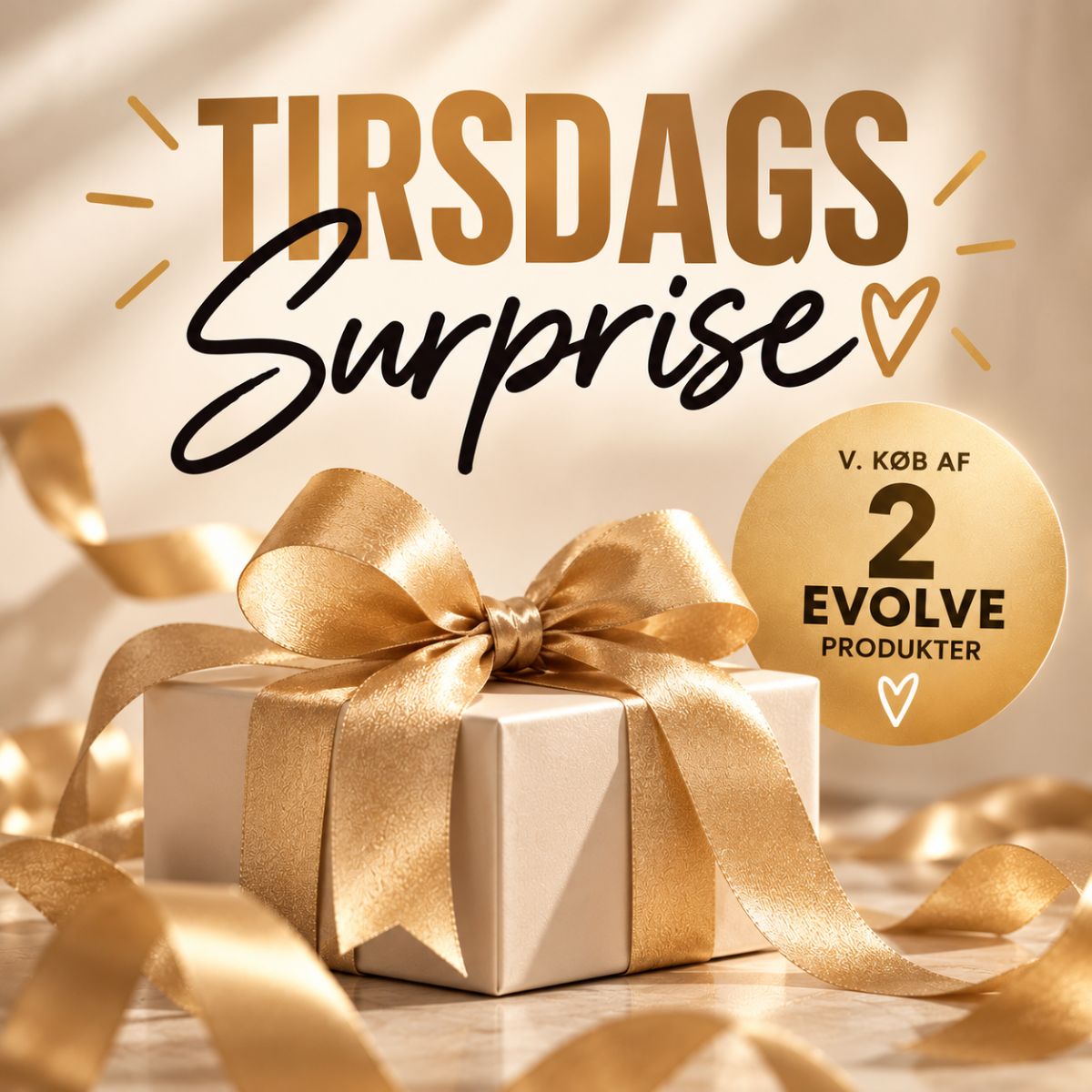 Tirsdags surprice gave til dig