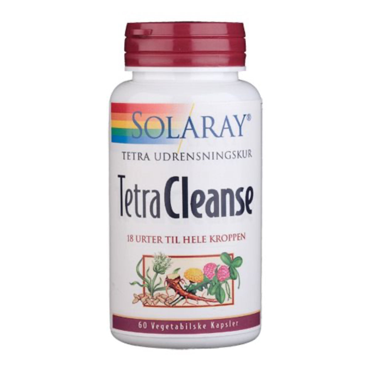 Solaray - Tetra Cleanse - 60 kapsler