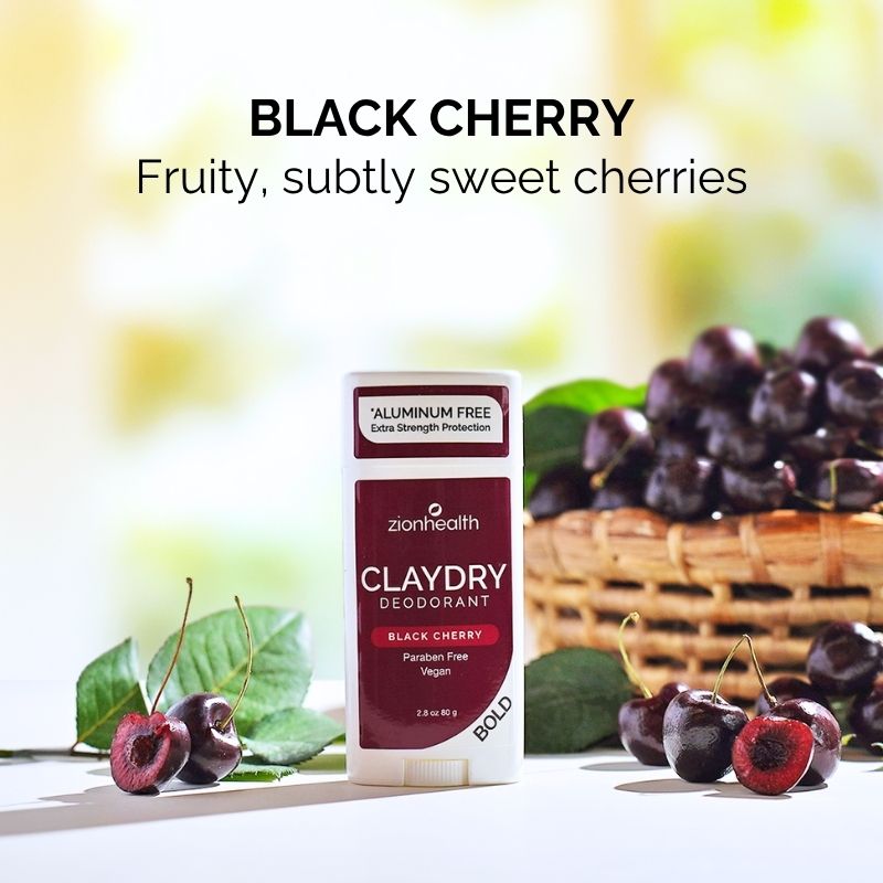BIO CLAYDRY™ DEODORANT - BLACK CHERRY