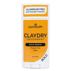 ZIONHEALTH  - BIO CLAYDRY  DEODORANT - PALO SANTO- 80ml